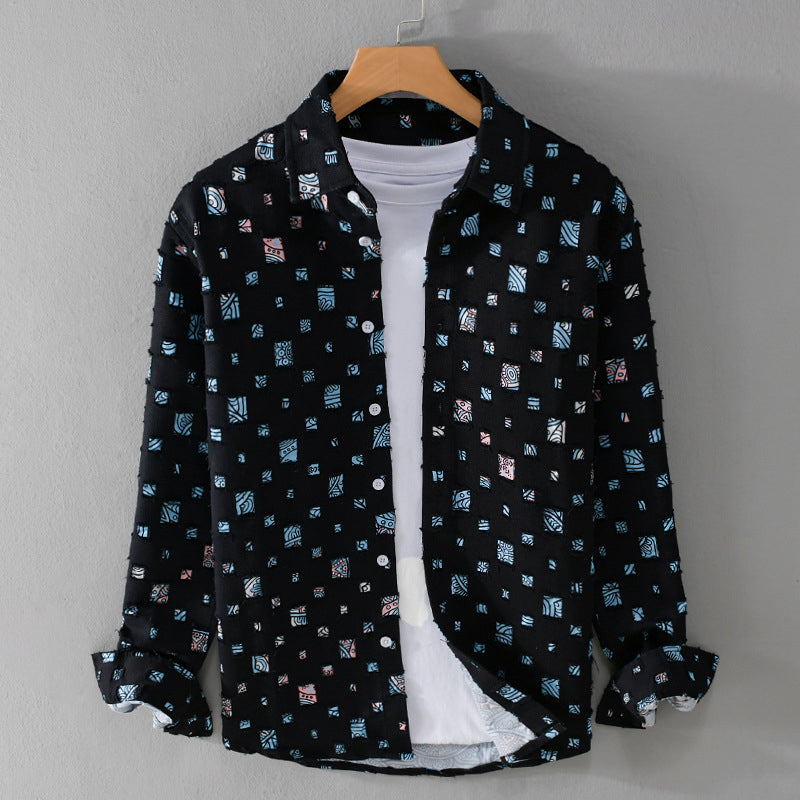 Miro - Textured Statement Shirt