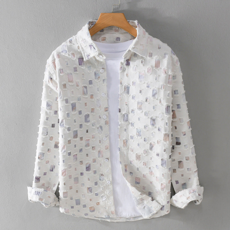 Miro - Textured Statement Shirt