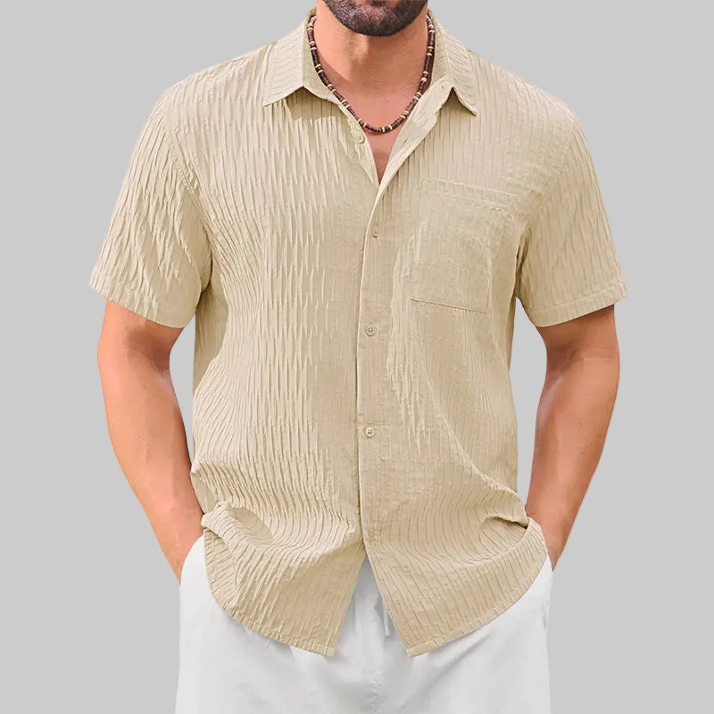 Savio - Textured Summer Shirt