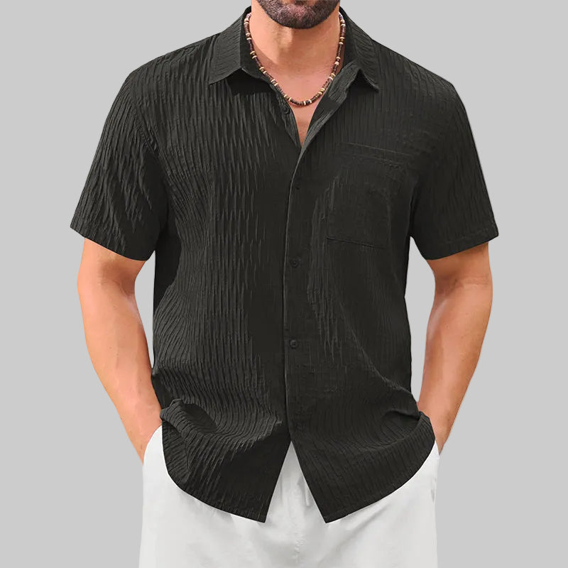 Savio - Textured Summer Shirt