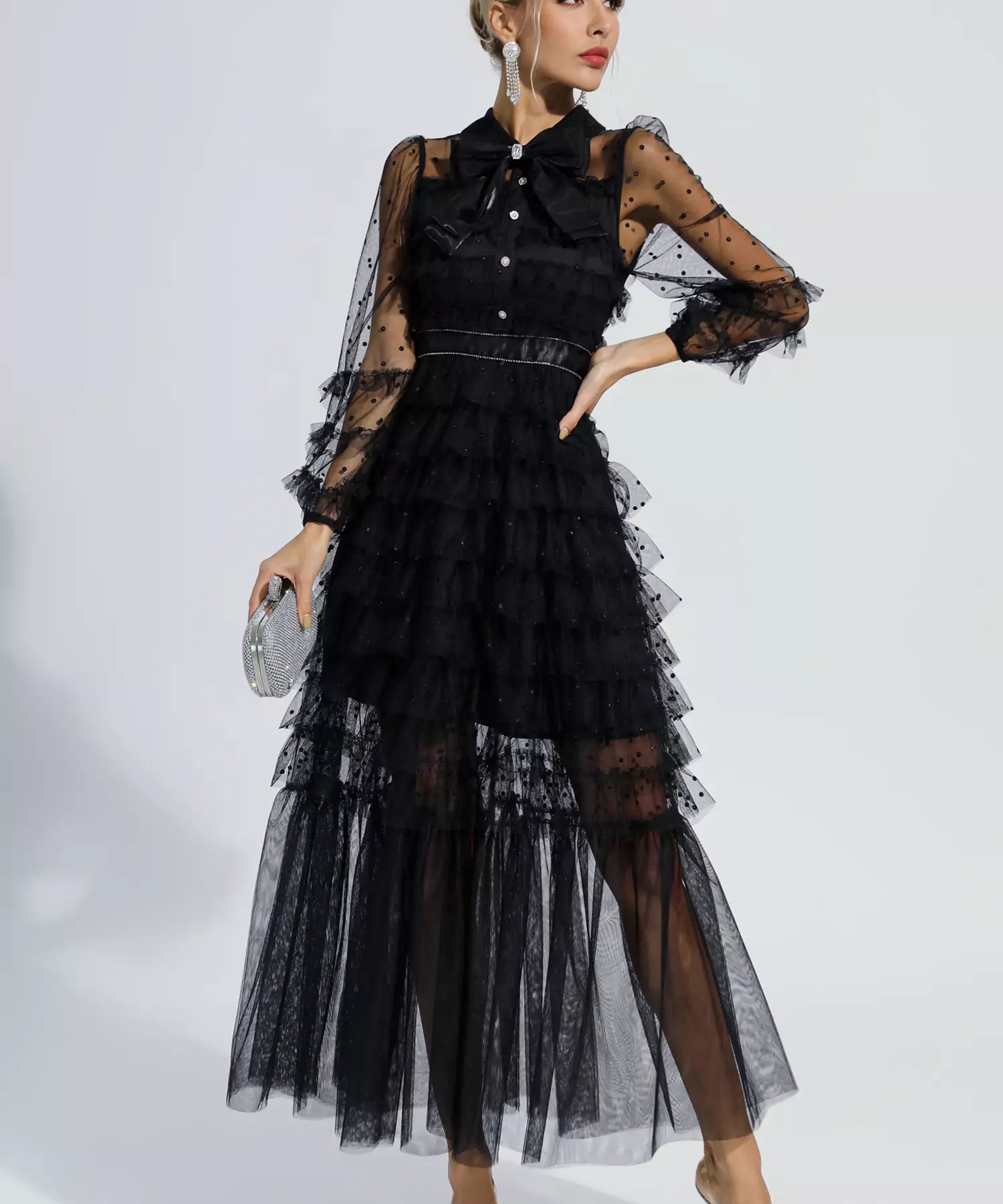 Noctyra – Sheer Layer Dress