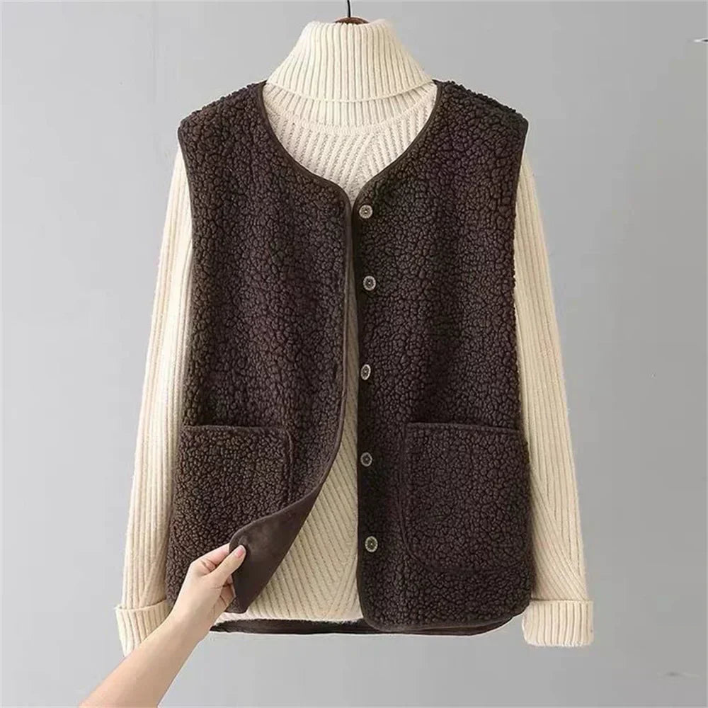 Thera – Cozy Sherpa Vest