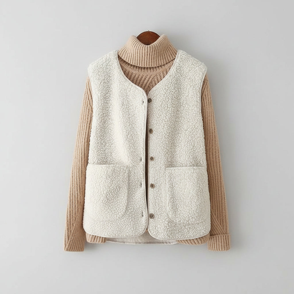 Thera – Cozy Sherpa Vest