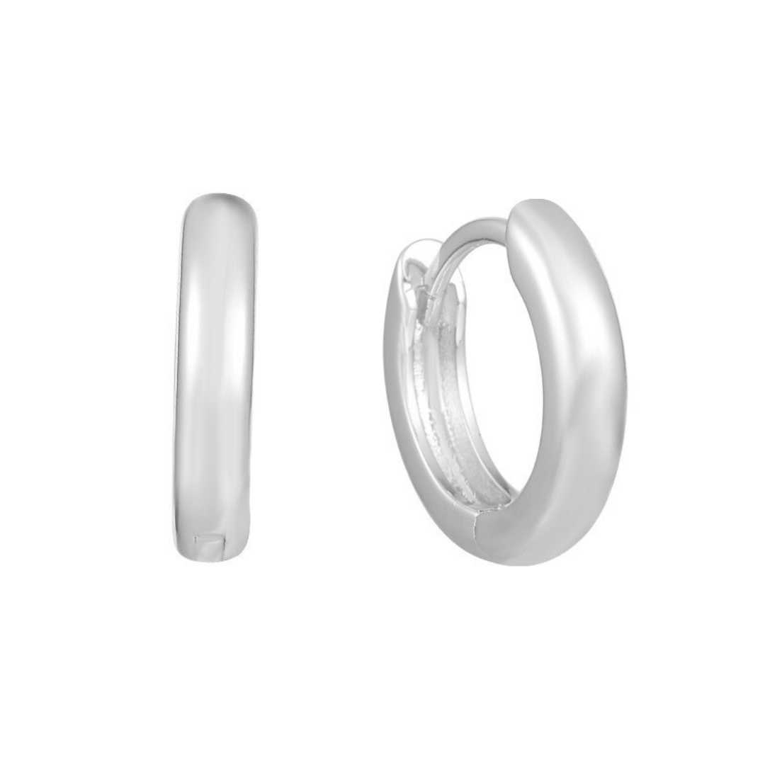 Luméa – Classic Gold Huggie Earrings