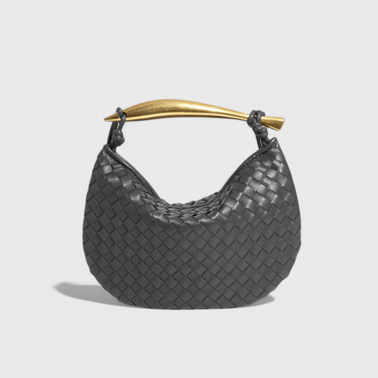 Virella – Woven Luxe Shoulder Bag