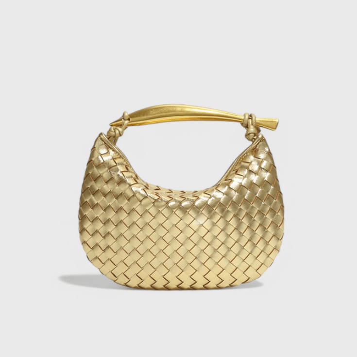 Virella – Woven Luxe Shoulder Bag