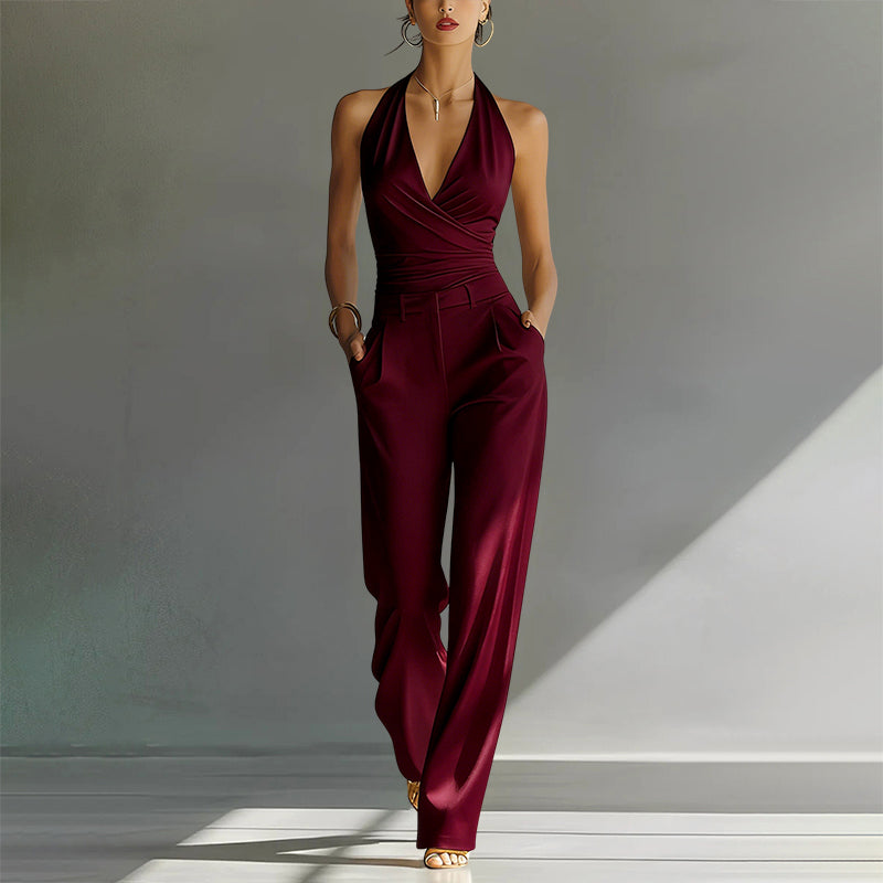 Aveline - Halter Jumpsuit