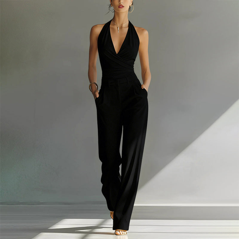 Aveline - Halter Jumpsuit