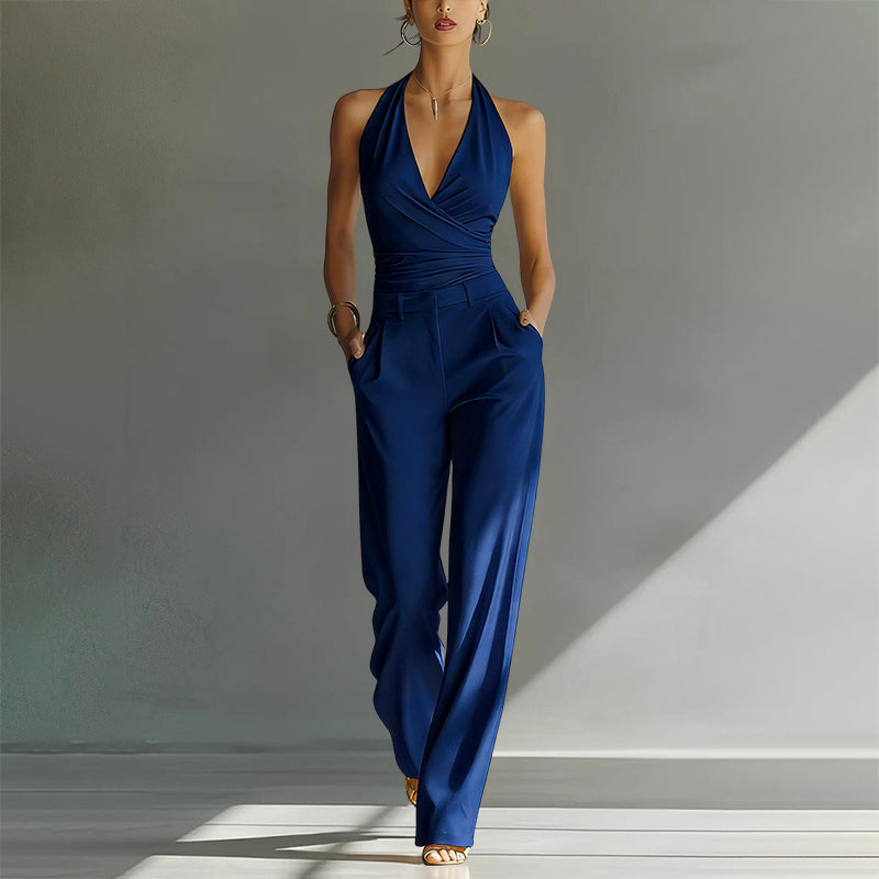 Aveline - Halter Jumpsuit