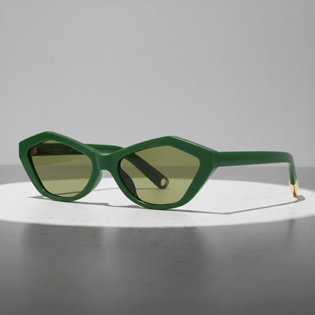 Elvixa - Angular Cat-Eye Sunglasses