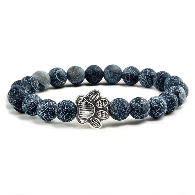Naiara - Pearl Paw Print Bracelet