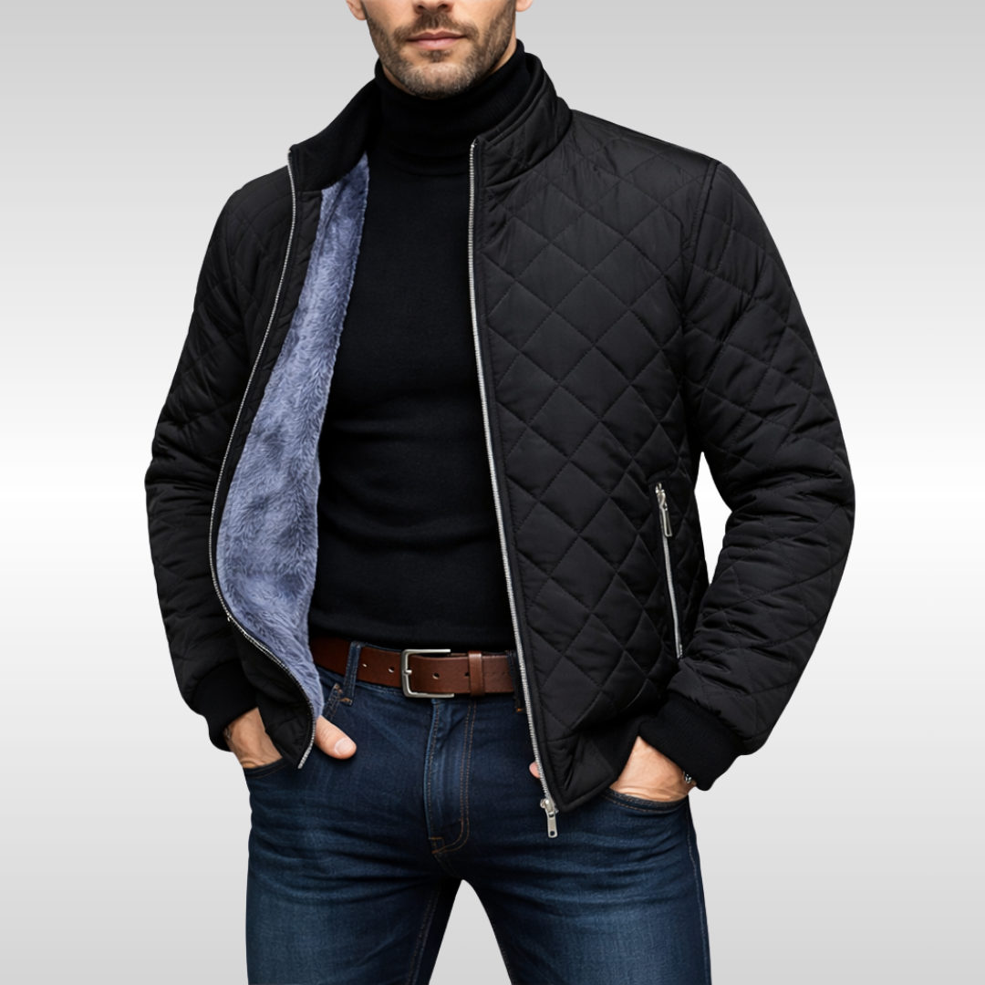 Darien - Quilted Zip Jacket
