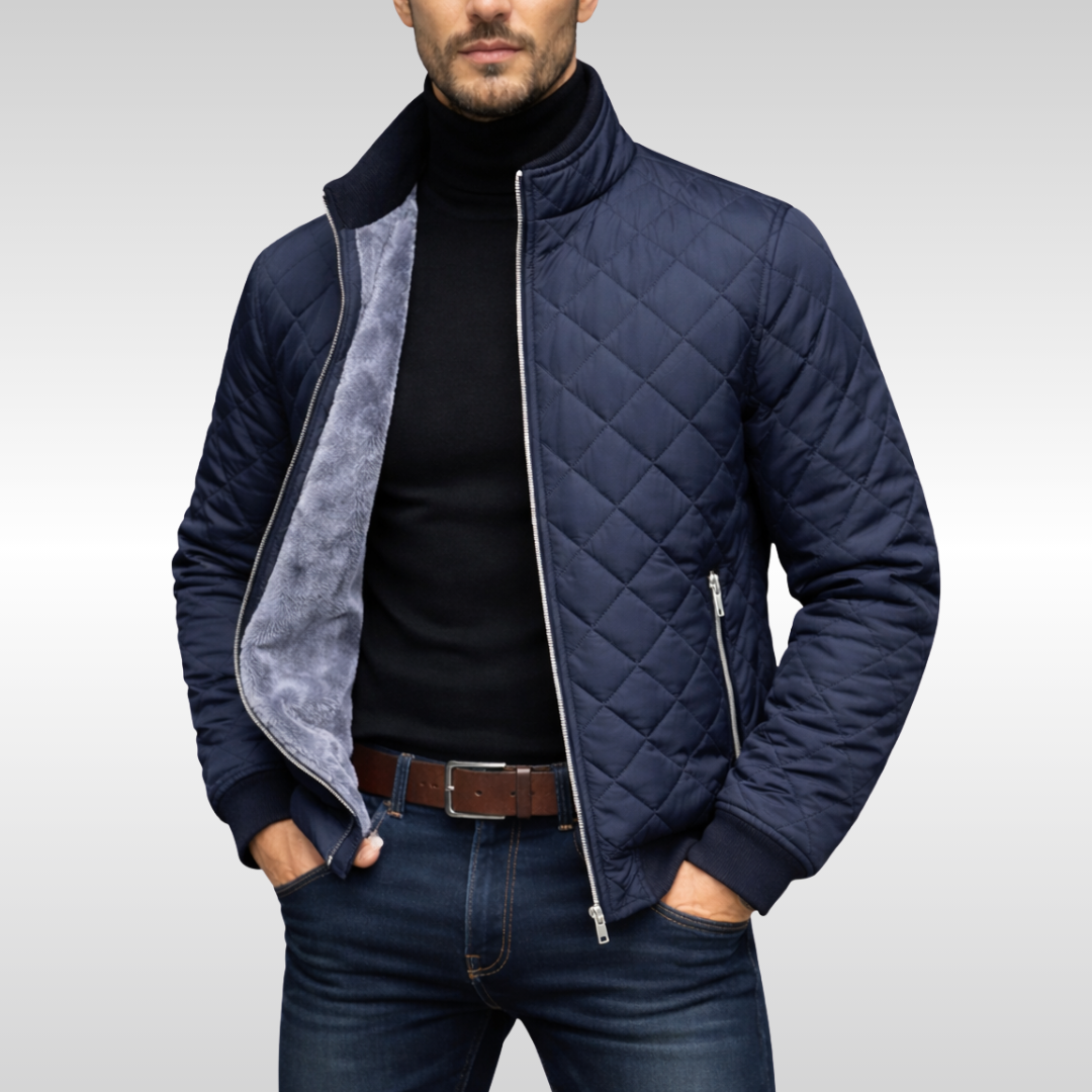 Darien - Quilted Zip Jacket