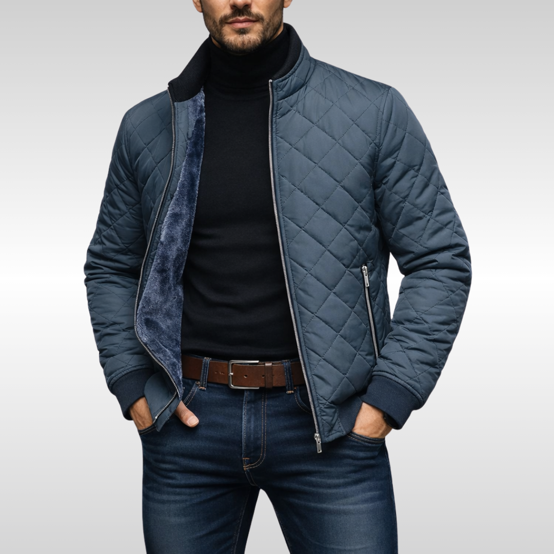 Darien - Quilted Zip Jacket