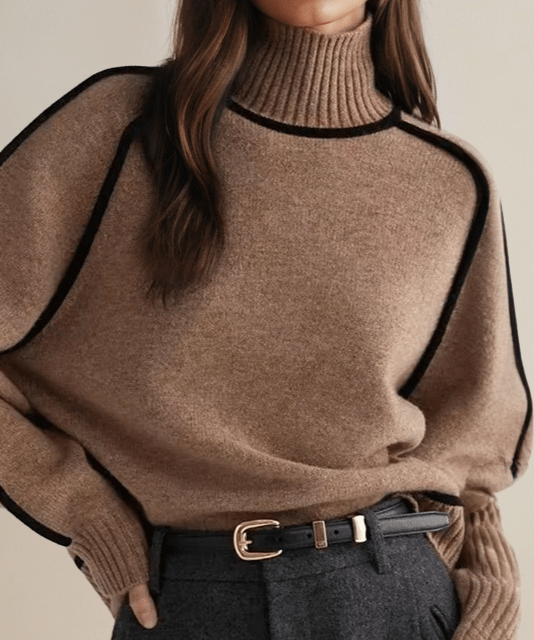 Lara - Sweater with High Neck