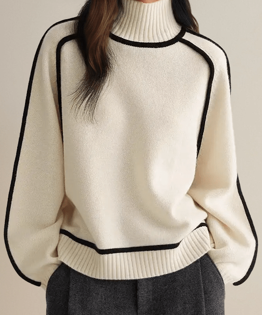 Lara - Sweater with High Neck