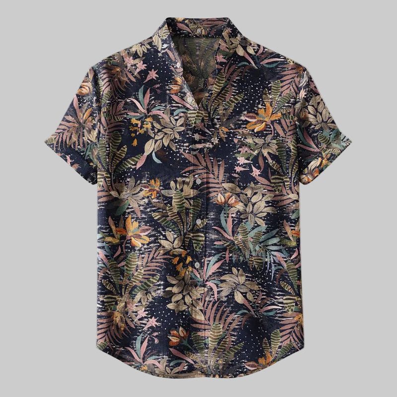 Solis - Tropical Print Shirt