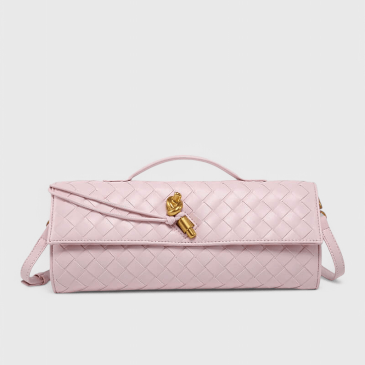 Elaris – Emerald Woven Crossbody Bag