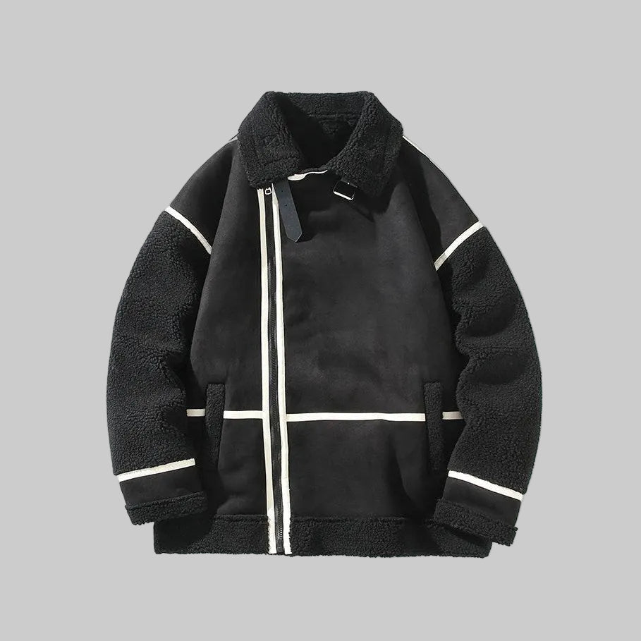 Blake - Shearling Aviator Jacket