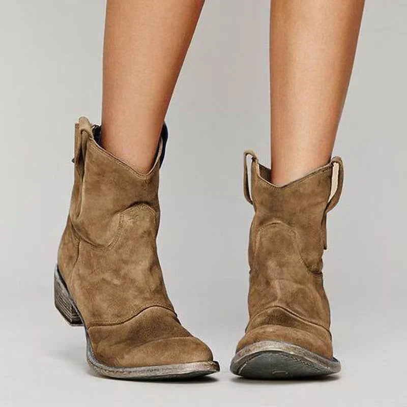 Sorelle - Suede Western Boots