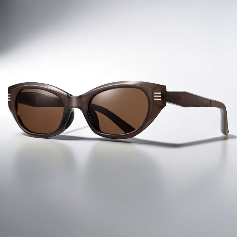 Torina - Oval Tortoiseshell Sunglasses