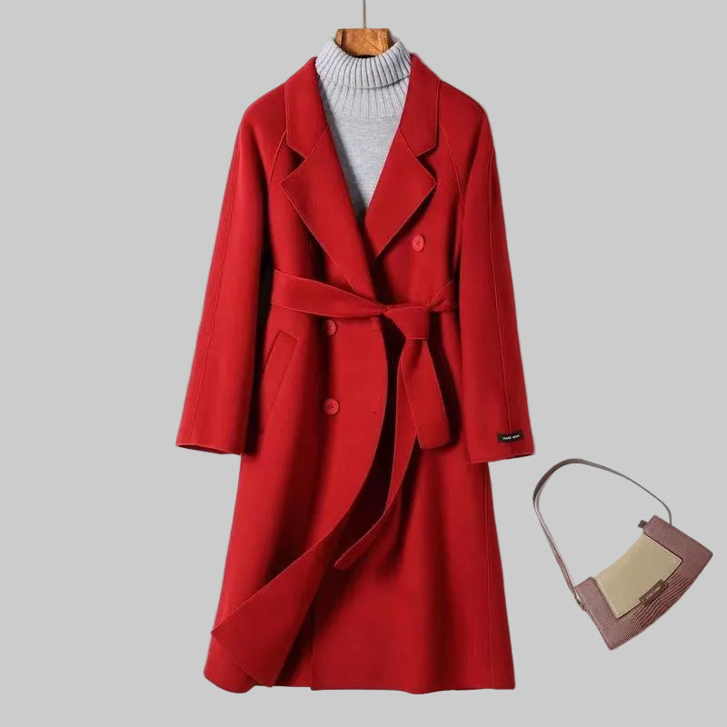 Alyra - Classic Belted Coat