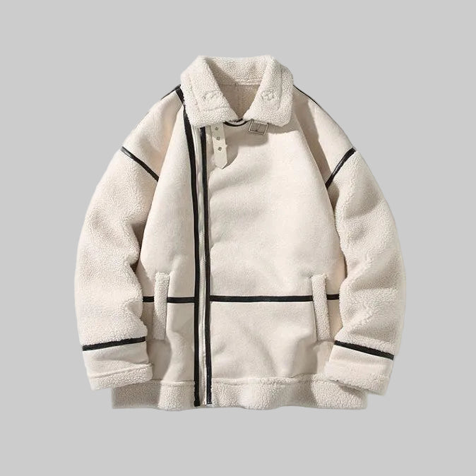 Blake - Shearling Aviator Jacket