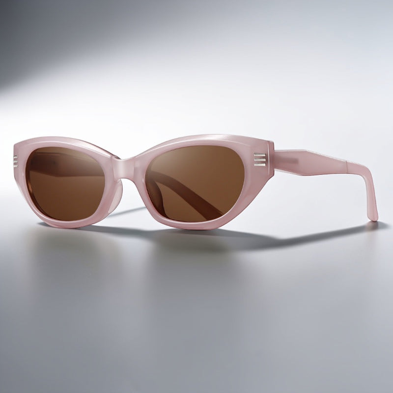 Torina - Oval Tortoiseshell Sunglasses