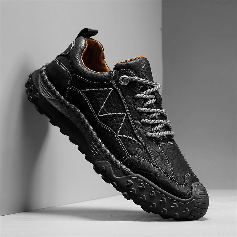Torin - Rugged Leather Sneakers