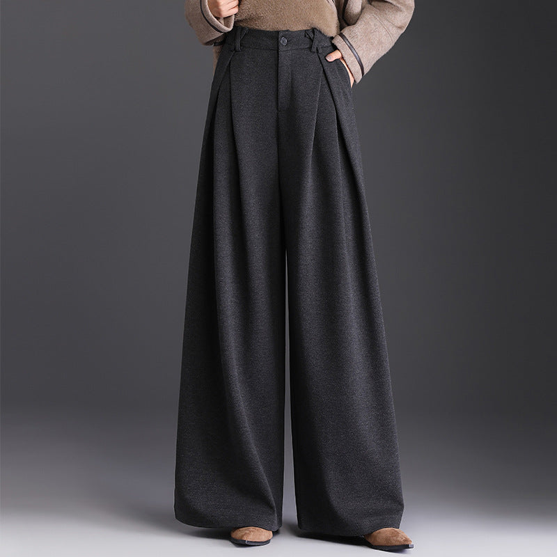 Solara - Wide-Leg Tailored Trousers