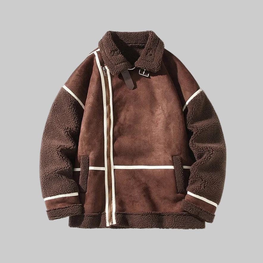 Blake - Shearling Aviator Jacket