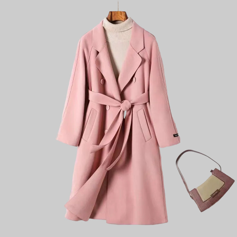 Alyra - Classic Belted Coat