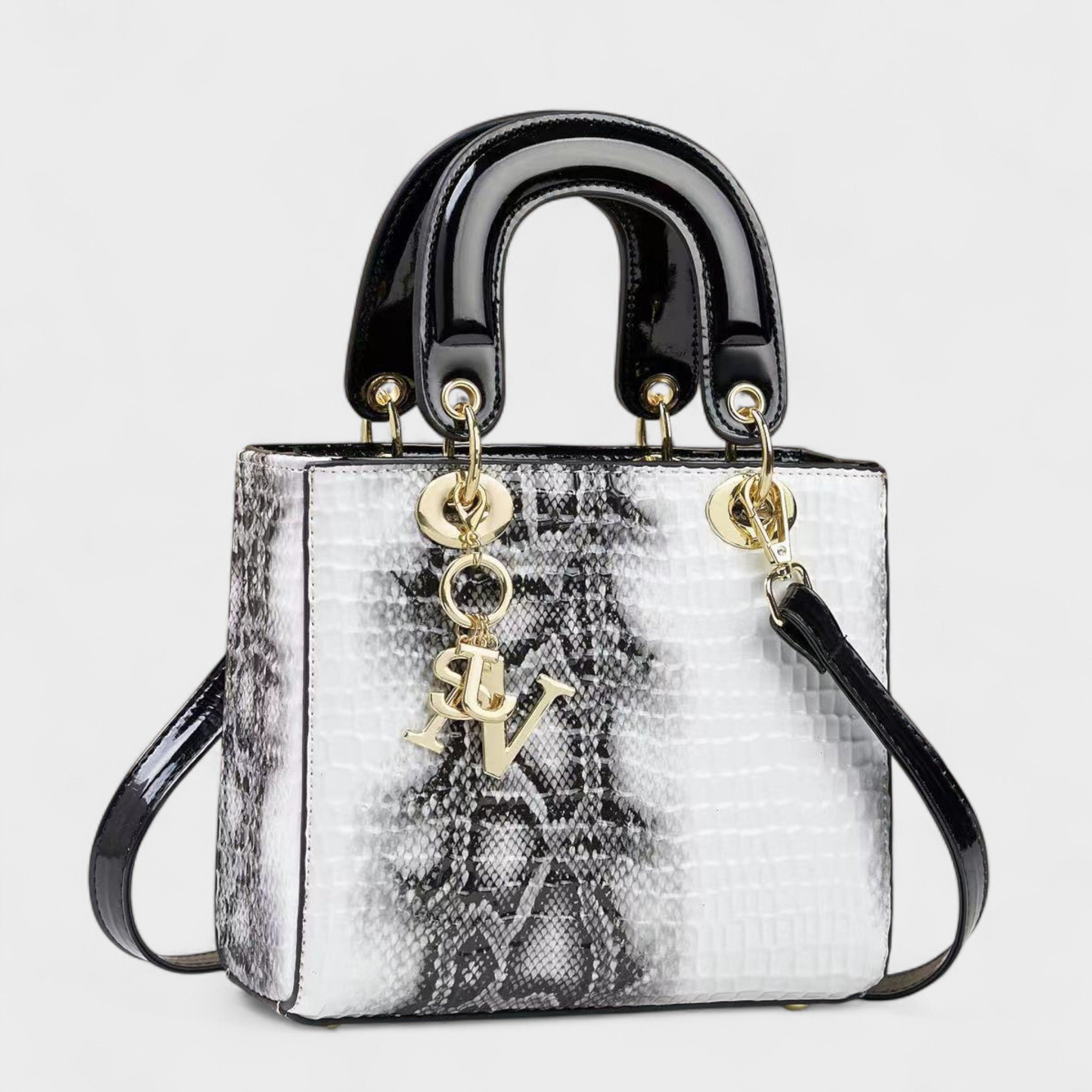 Virena - Croc Luxe Handbag