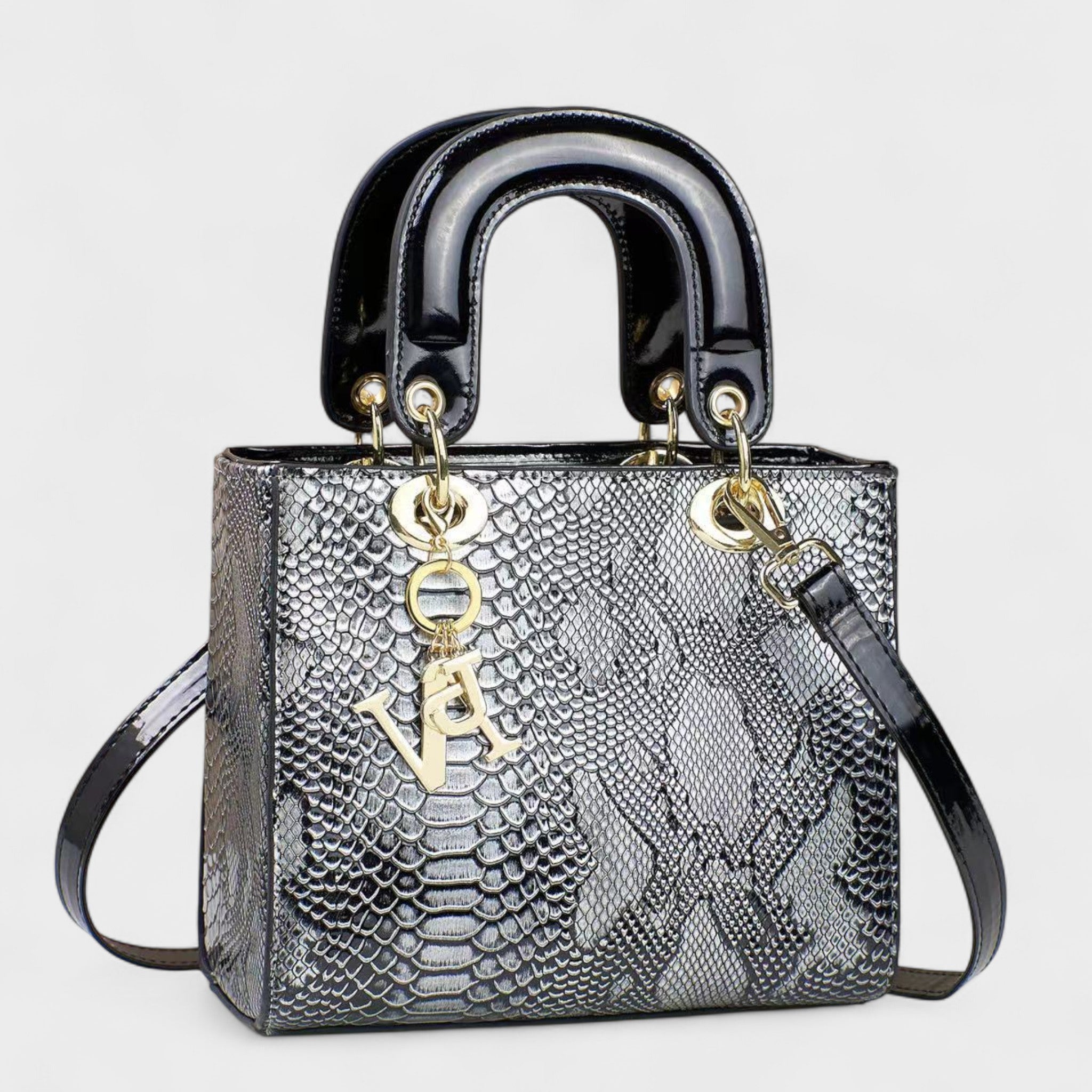 Virena - Croc Luxe Handbag