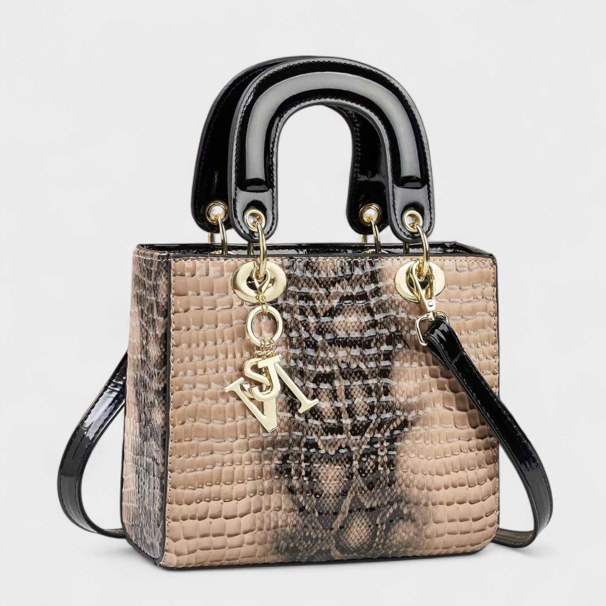 Virena - Croc Luxe Handbag