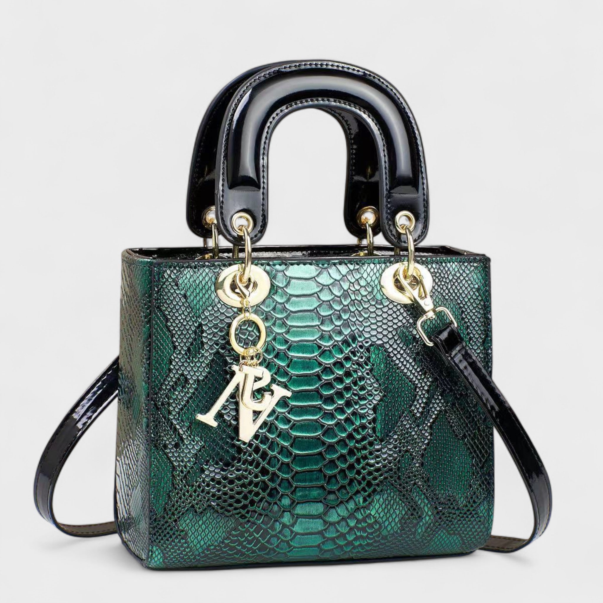 Virena - Croc Luxe Handbag