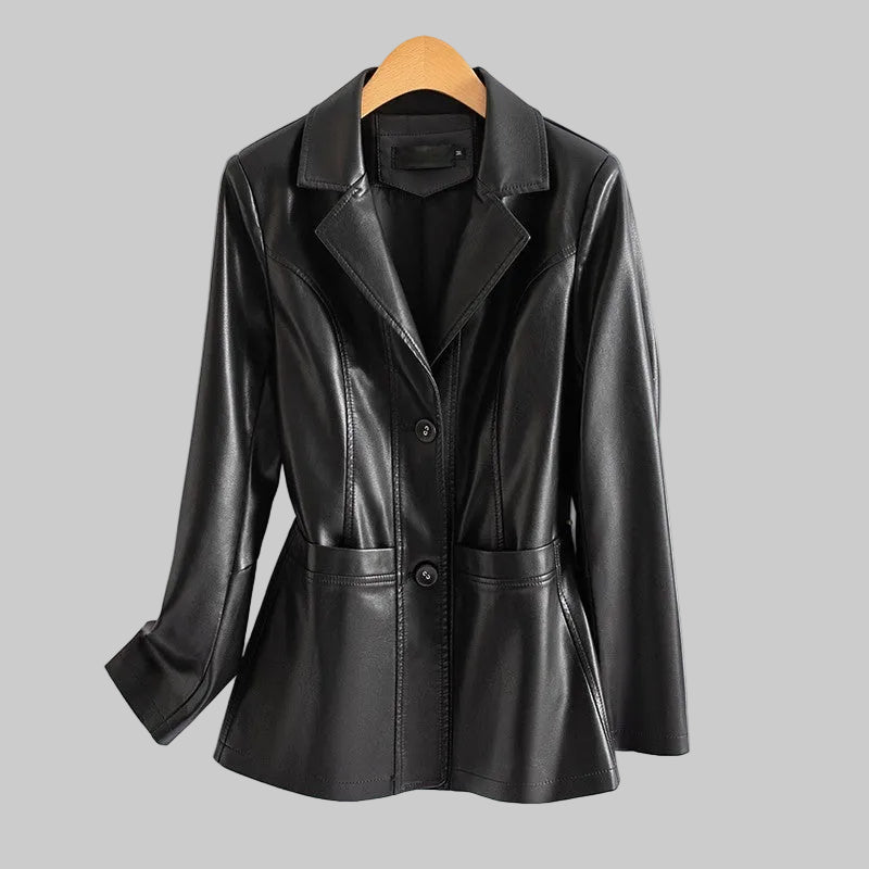 Noiré - Leather Tailored Jacket