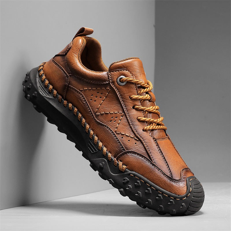 Torin - Rugged Leather Sneakers