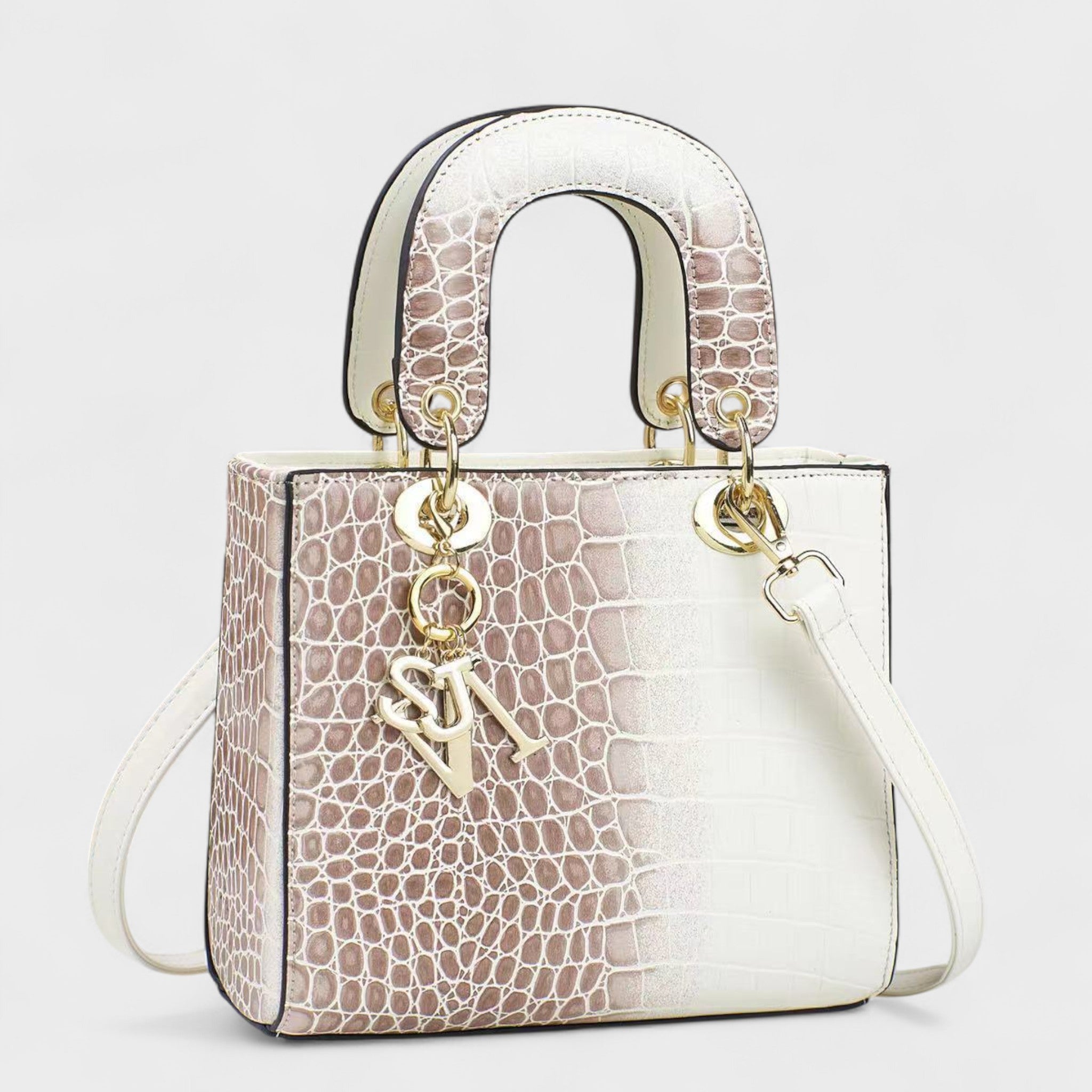 Virena - Croc Luxe Handbag