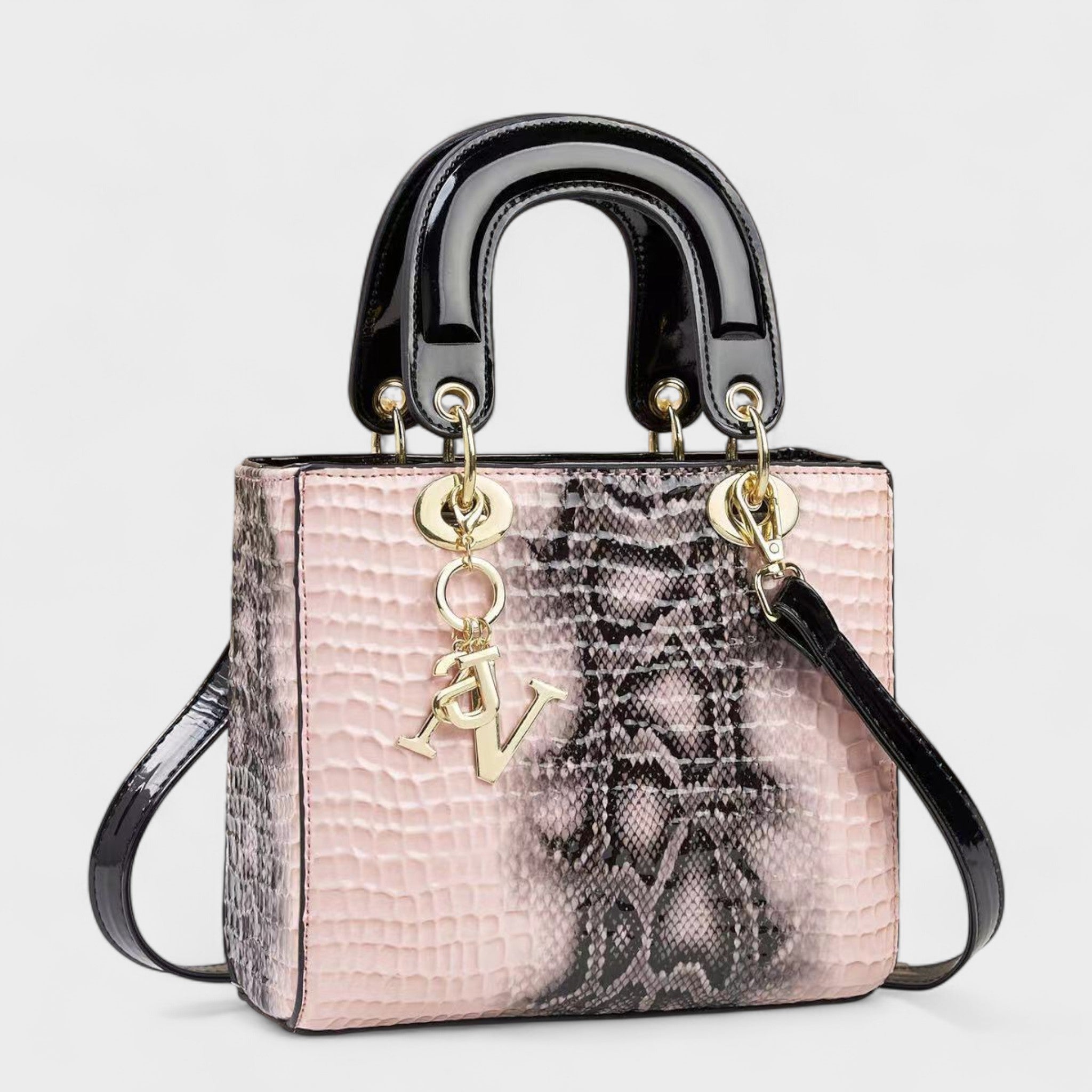 Virena - Croc Luxe Handbag