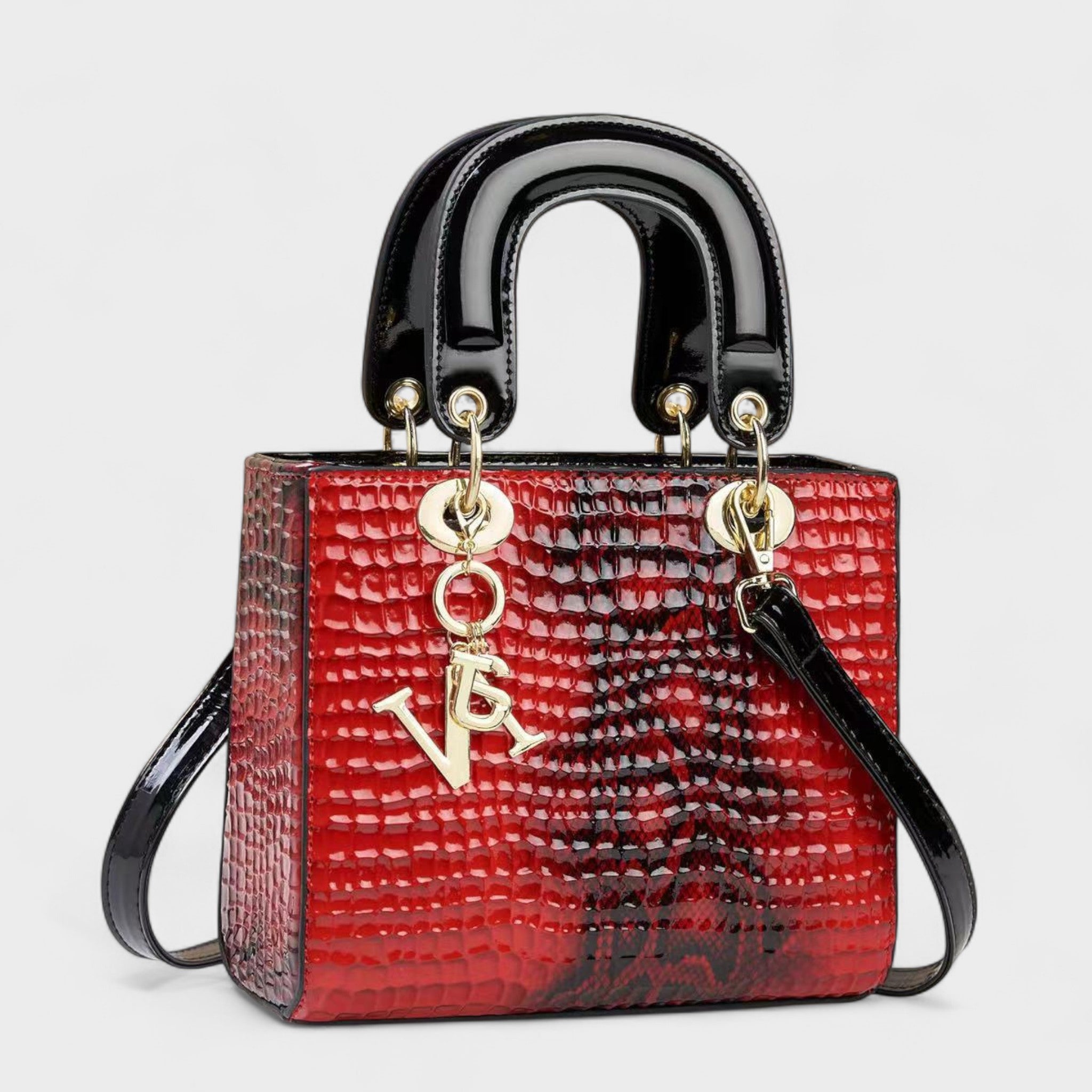 Virena - Croc Luxe Handbag