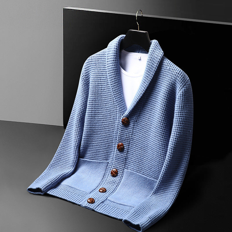 Eldon - Shawl Collar Knit Cardigan