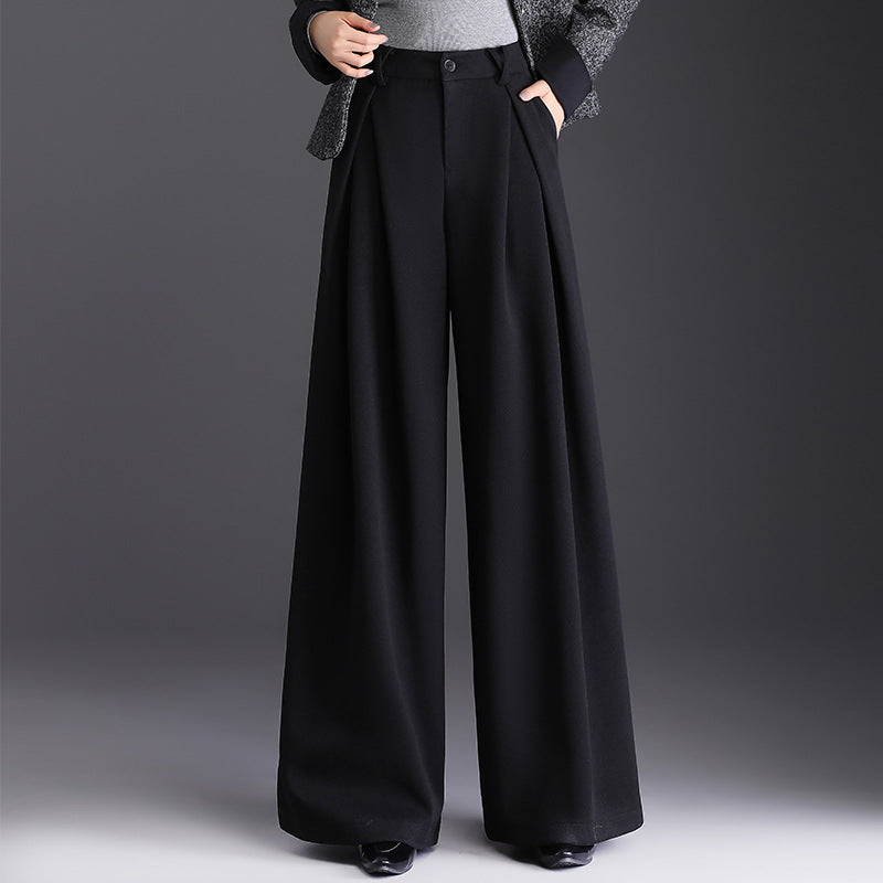 Solara - Wide-Leg Tailored Trousers