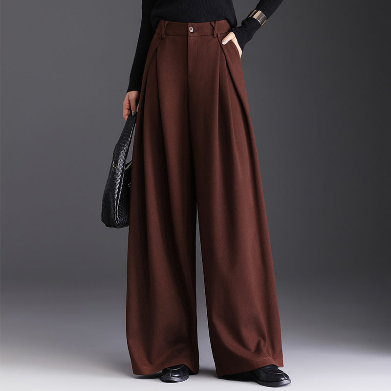 Solara - Wide-Leg Tailored Trousers