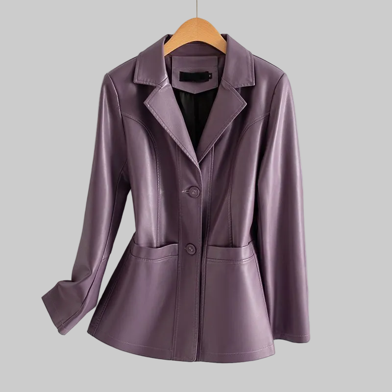 Noiré - Leather Tailored Jacket