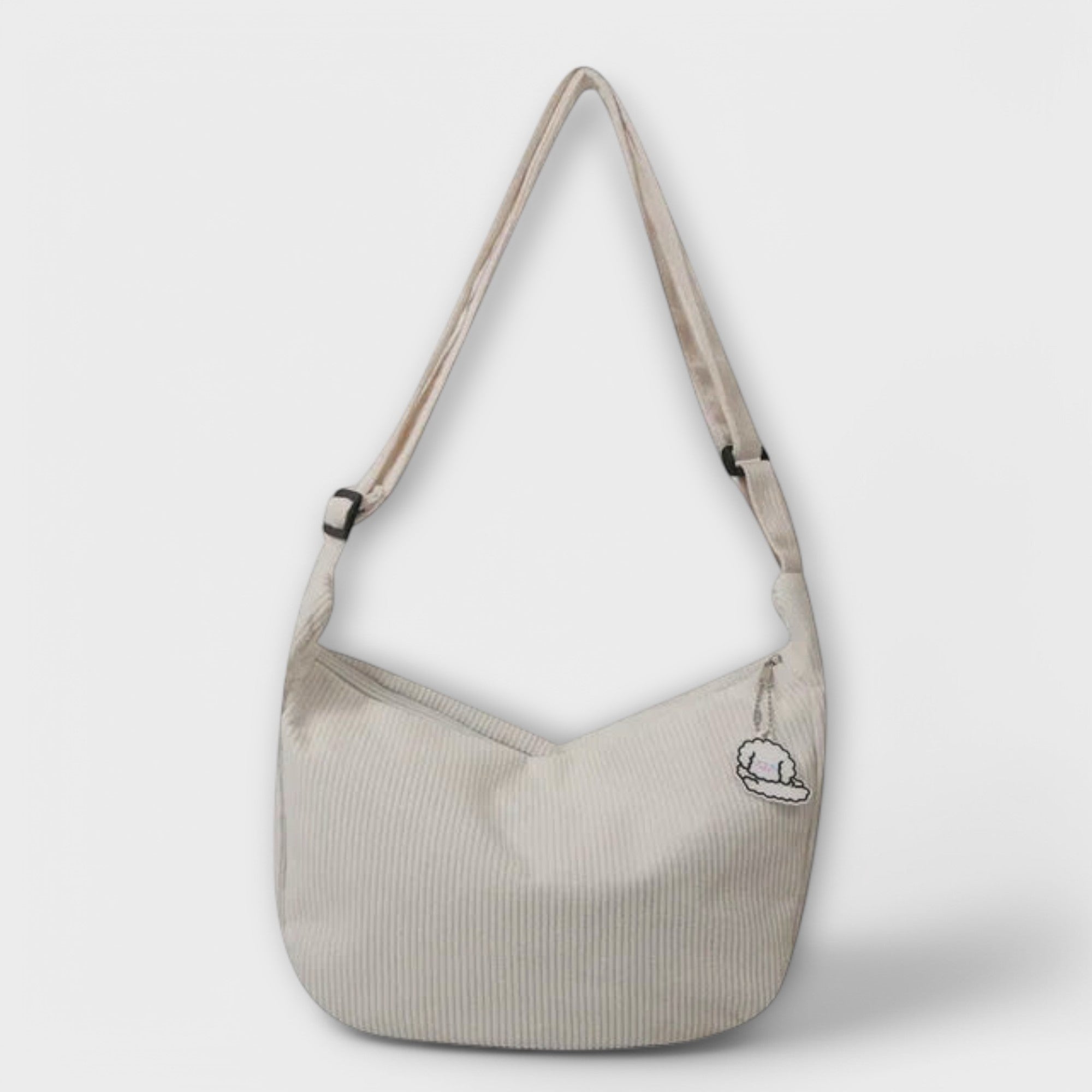 Rosélune – Blush Cord Shoulder Bag