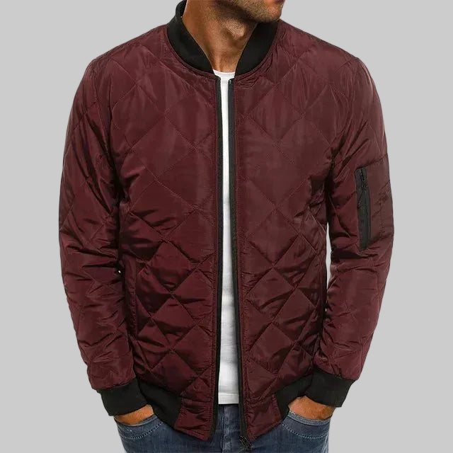 Kade - Quilted Bomber Jacket