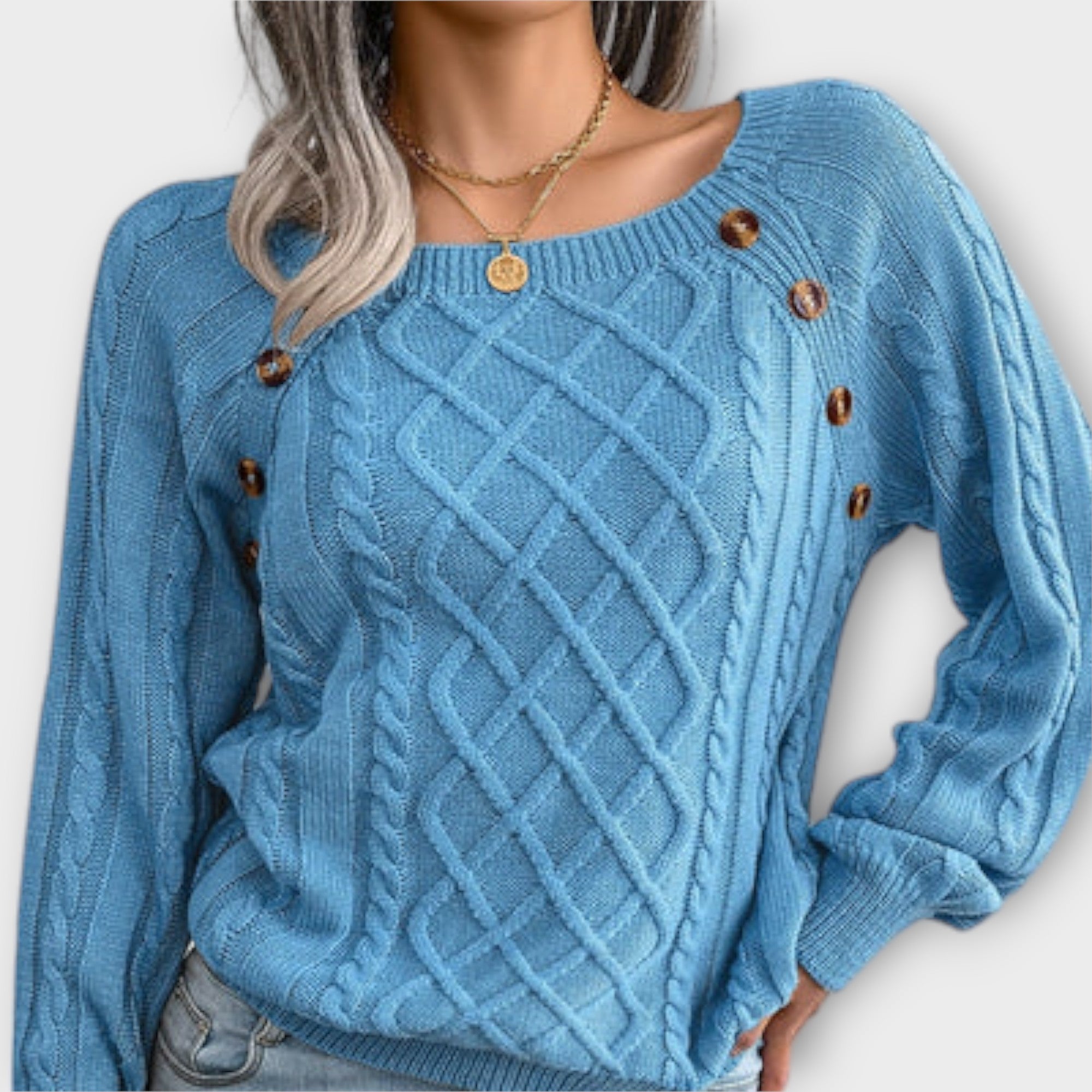 Malia - Buttoned Sweater