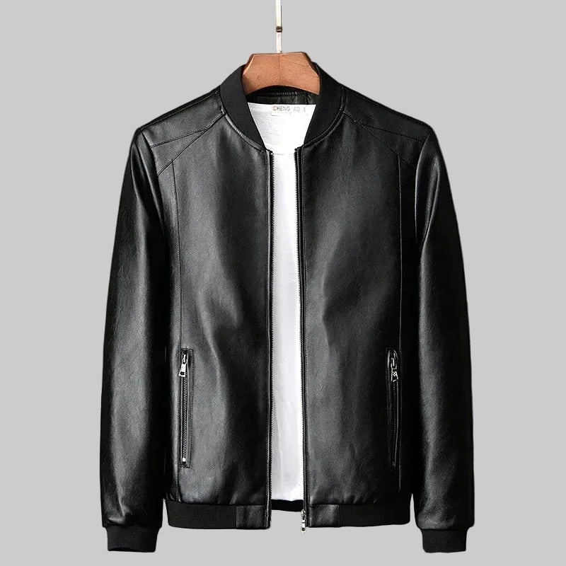 Axel - Leather Zip Jacket