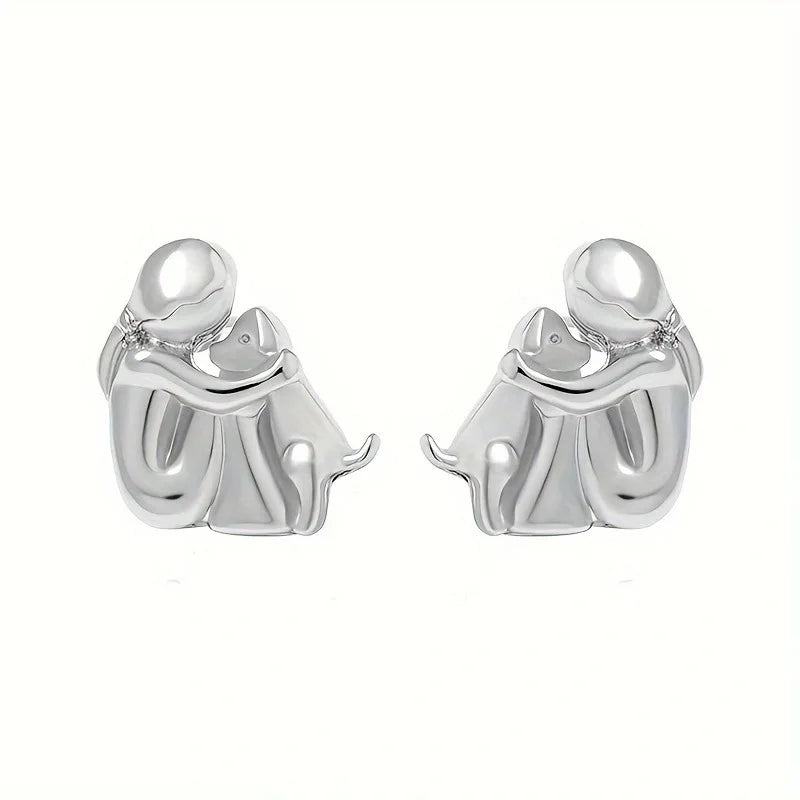 Lisa - Dog Icon Earrings